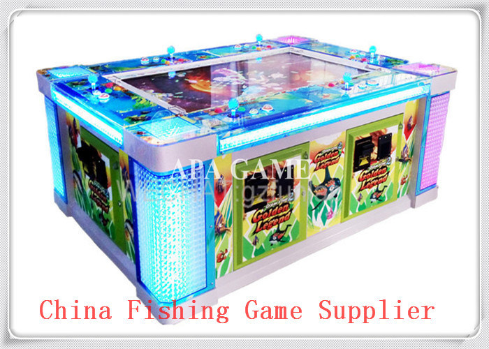 Unique Design Fishing Game Machine , Attractive Shooting Fish Gambling Game