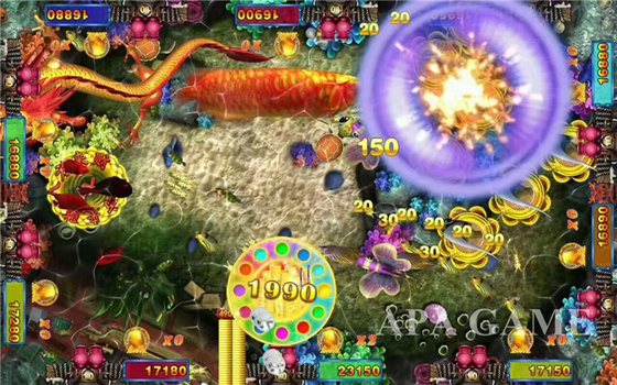  Game Room Fishing Arcade Machine With Chinese / English Language