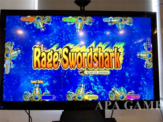 Rege Swordshark Fish Catching Arcade Game , Ocean King Fish Game 6p, 8p, 10p