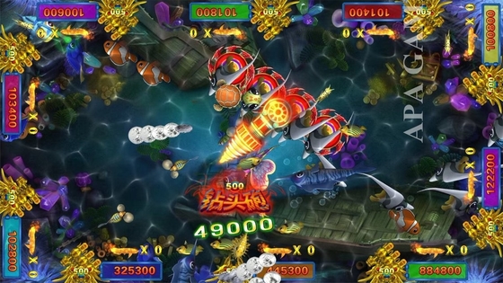 110V / 220V Fishing Slot Machine Games , Attractive Fish  Machine