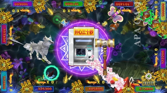 110V / 220V Fishing Slot Machine Games , Attractive Fish  Machine