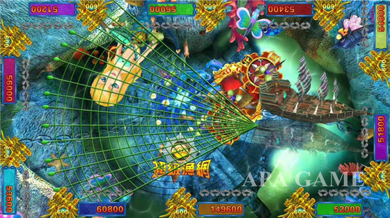 Dragon Lobster Crab Fishing Arcade Machines  Fish Table For Entertainment