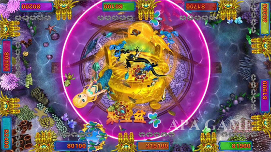 Dragon Lobster Crab Fishing Arcade Machines  Fish Table For Entertainment