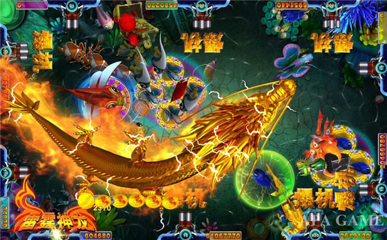 Lord Lao Zi Fishing Game Machine Fishing Video Games Chinese / English Language