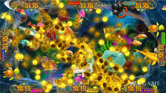 English Version Multiplayer Fishing Games Machine Fish Lagoon Arcade Game