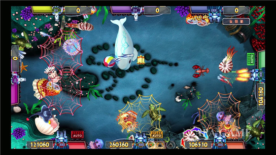 Spongebob Fish Killing Games Fish Shooting Game Machine For Game Room 