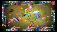 Mermaid Legend Fish Shooting Game Machine For Casino Easy Install 220*125*75cm
