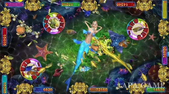 Indoor Amusement Fish Tales Game Shooting Fish Game Machine For 