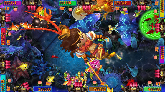 Attractive Fish Coin Games Mermaid Slot Machine Games For  