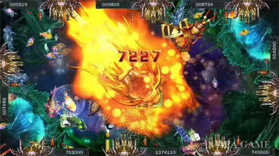 Unique Design Fish Shooting  Game , Arcade Fishing Game Machine