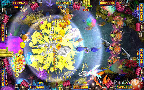 Adult Fishing Gamebling Game Fire Kylin Tiger Strike Customized Fish Table  Machine Ocean King Fish Game