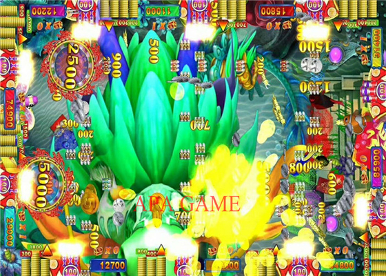 Attractive Slot Machine Fishing Game / Fish Hunter Machine For 