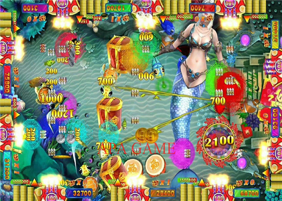 Attractive Slot Machine Fishing Game / Fish Hunter Machine For 