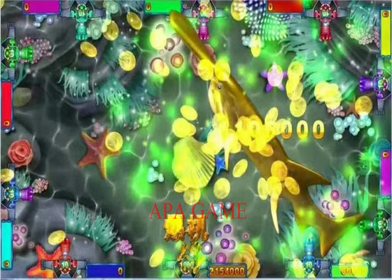 Unique Design Tiger Fish Games / Indoor Fishing Season Arcade Game Equipment