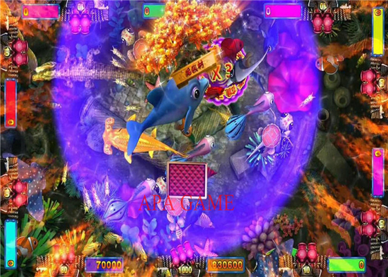 Phoenix Realx Dragon Arcade Game / Fish  Games With Tiger Lion Bonus