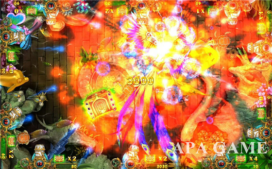 Customized Arcade Fish Shooting Games Fish Table  For Game Center