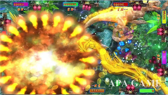 Dinosaur Arcade Fish Shooting Games Shooting Fish  OEM / ODM Available
