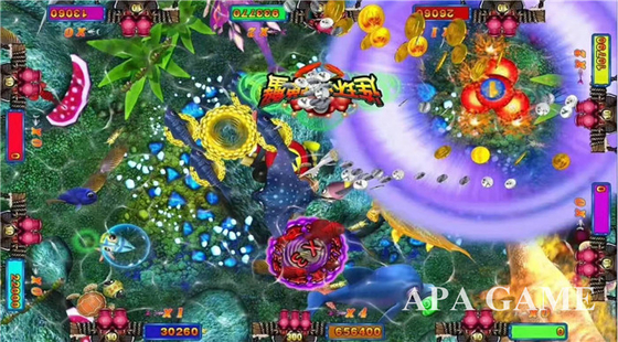 Dinosaur Arcade Fish Shooting Games Shooting Fish  OEM / ODM Available