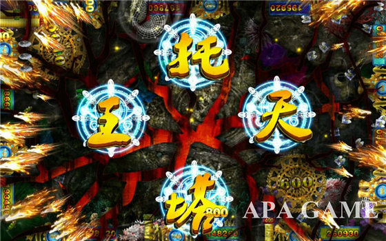 Unique Design Fishing Game Machine , Attractive Shooting Fish  Game