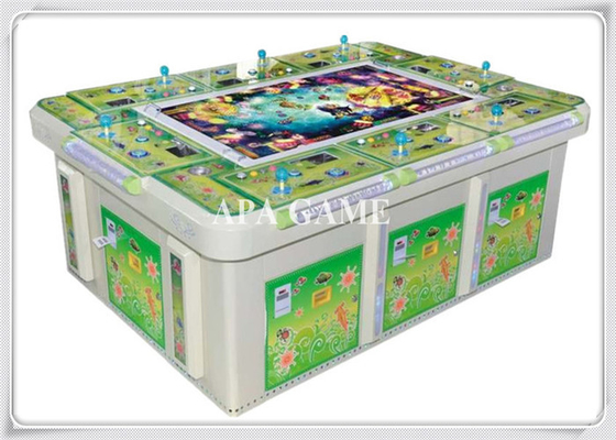 Professional  Fish Table Fishing Simulator Machine With Bonus Lottery