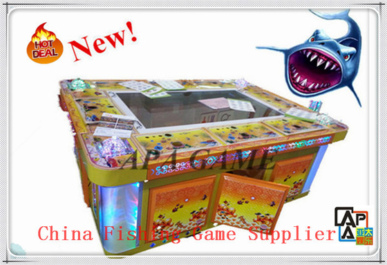 Metal Cabinet Frame Shooting Fish  Game , Fish Hunter Game Machine