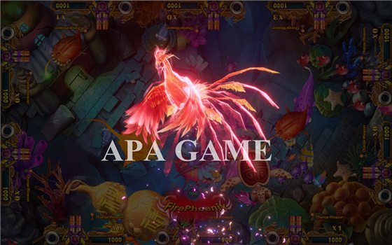 Hot Sales 3-6 Players Fish Game Kungfu Warriors Panda  Machines Fishing Game  Table