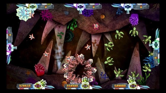 4 Player Fish Table  Machine Seafood Paradise Insect Arcade Fishing Shooting Games