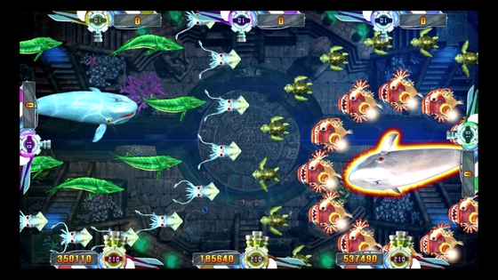 4 Player Fish Table  Machine Seafood Paradise Insect Arcade Fishing Shooting Games