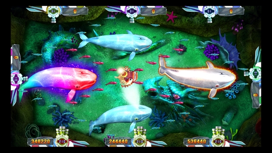 4 Player Fish Table  Machine Seafood Paradise Insect Arcade Fishing Shooting Games