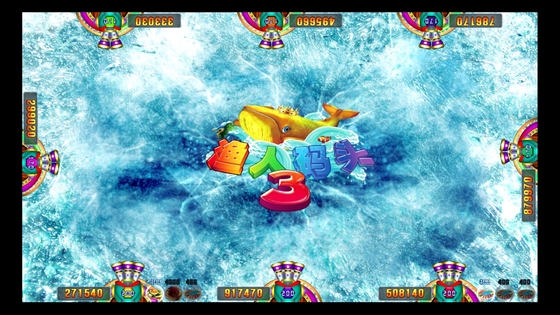 Original Vgame cSuper Lightning Fishing Game Machine Software 6 Players Fish Game Table  Kits F