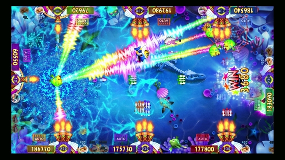 Newest Original Vgame Fishing Game Software Fisherman Club 4 Players Fish Game Table  Machine For Sale