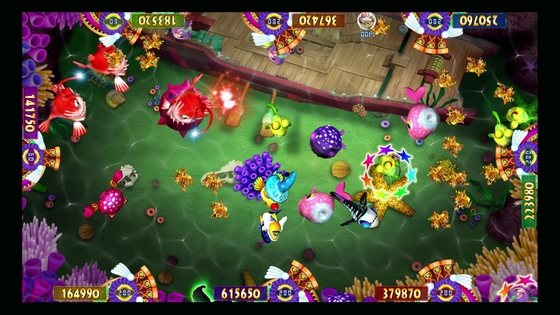 Newest Original Vgame Fishing Game Software Fisherman Club 4 Players Fish Game Table  Machine For Sale
