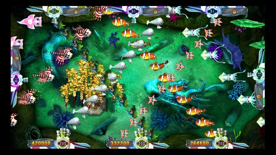 Vgame Phantom Of The Sea Shooting Fish Video Game Arcade Machine 3-10 Saets Table 