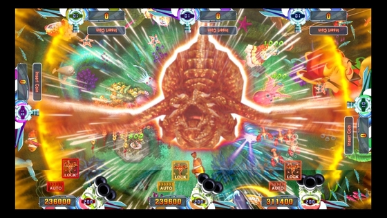 Vgame Phantom Of The Sea Shooting Fish Video Game Arcade Machine 3-10 Saets Table 