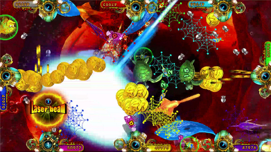 Igs Game Board 3-10 Player Fish Game Table Arcade Golden Legend  Machine