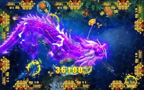 2021 High Holding Profit Little Flying Dragon Fish Game Fishing Hunter Arcade Game Machine For Sale