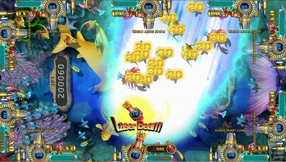 2021 New Game 3/4/6/8/10 Players Hunter Arcade Fishing Tables  Machine Beast Strikes For Sale