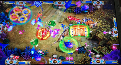 Leopard Strike Arcade Skilled Fishing Game Machine  Fish Game Board For Sale