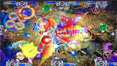 Leopard Strike Arcade Skilled Fishing Game Machine  Fish Game Board For Sale