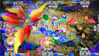 Leopard Strike Arcade Skilled Fishing Game Machine  Fish Game Board For Sale