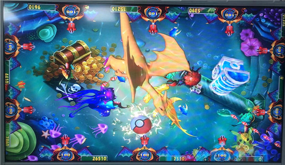 2021 USA 3/4/6/8/10 Players Fish Game Table  Machine Pokemon Hunter High Profit Game Board