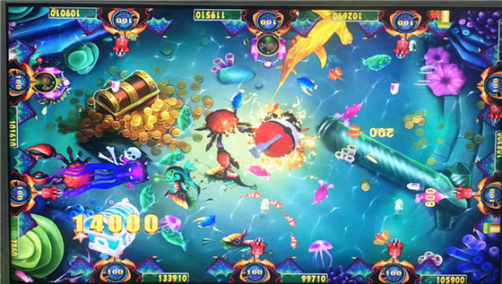 2021 USA 3/4/6/8/10 Players Fish Game Table  Machine Pokemon Hunter High Profit Game Board