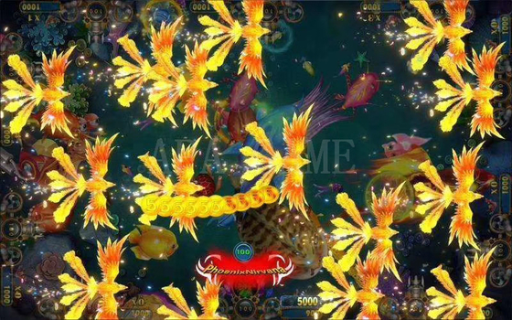Latest Game Phoenix Nirvana Shooting Fish Table   Software
