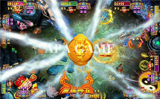 2018 Hot Sale Game Board Flower Fairy Arcade Hunter Fishing Shooting Fish Game Table Machine