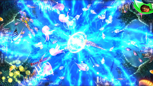 Shooting Game Aliens Attack Arcade Fish  Game Machine For Sale