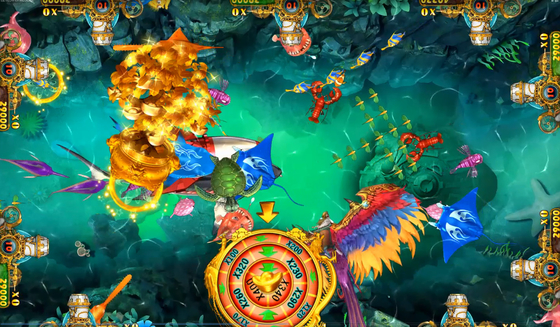 Shoooting Game Board Monster Strike Hawaii Pupolar Game Kit Fish Game For Sale