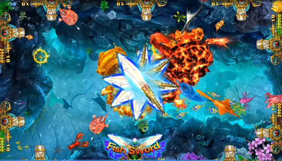 Shoooting Game Board Monster Strike Hawaii Pupolar Game Kit Fish Game For Sale