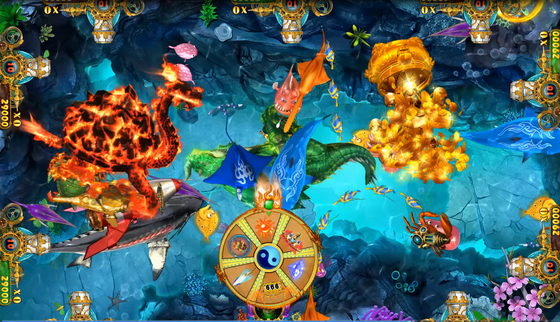 Shoooting Game Board Monster Strike Hawaii Pupolar Game Kit Fish Game For Sale