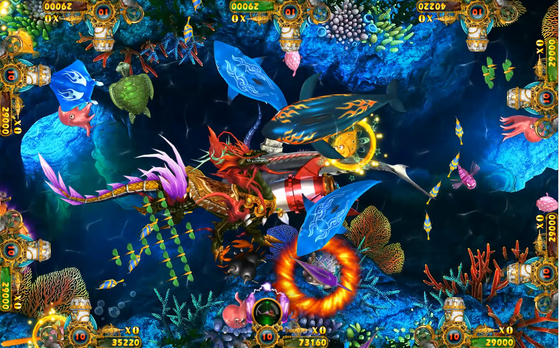 Shoooting Game Board Monster Strike Hawaii Pupolar Game Kit Fish Game For Sale