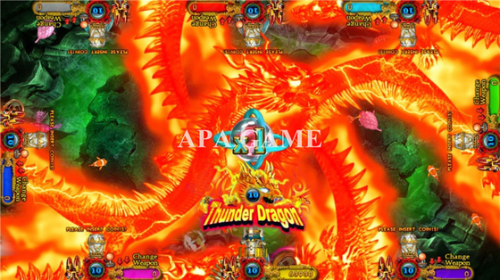 Shooting Game Ocean King 3 Lion King Safari 4 Players Arcade Fish  Game Machine For Sale